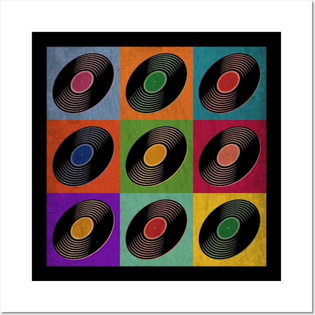 Vinyl Collector Pop Art Wall Art by All-About-Words